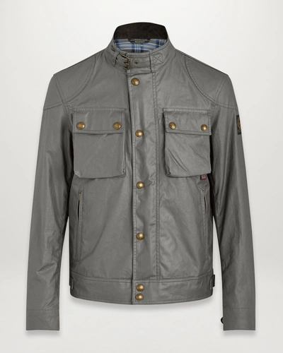 Belstaff Racemaster Jacket In Granite Grey | ModeSens