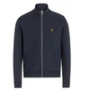 Belstaff Zip Through Sweatshirt In Dark Ink