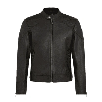 Belstaff Outlaw 2.0 Jacket Leather In Black