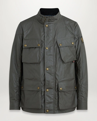 Belstaff Fieldmaster Jacke Aus Gewachster Baumwolle In Granitgrau Für  Herren 50 In Granite Grey | ModeSens