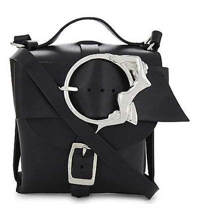 Zana Bayne Mini Signature Cross-body Bag In Black/silver