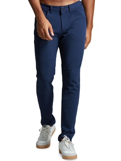 Fourlaps Traverse Athletic Fit Pants In Blue