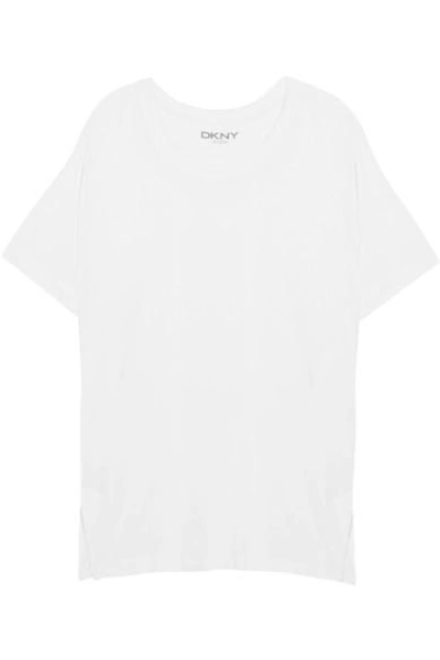 Dkny Stretch-micro Modal T-shirt