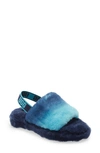 Ugg Girl's Fluff Yeah Gradient Shearling Mules, Kids In Bcb