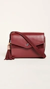 Elizabeth And James Eloise Field Crossbody Bag - Red In Cranberry
