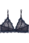 Anine Bing Stretch-lace Soft-cup Bra