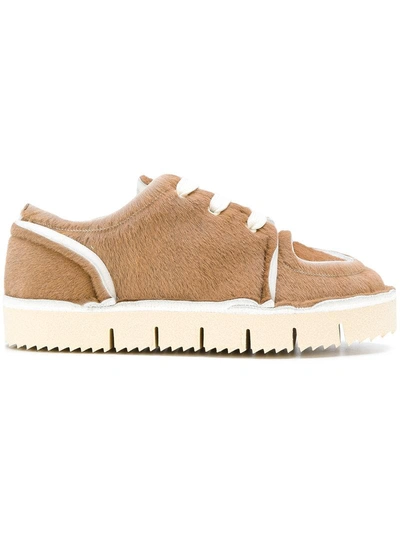 Marni Hairy Calf Sneakers