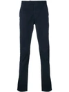 J Brand Brooks Skinny Trousers In Blue