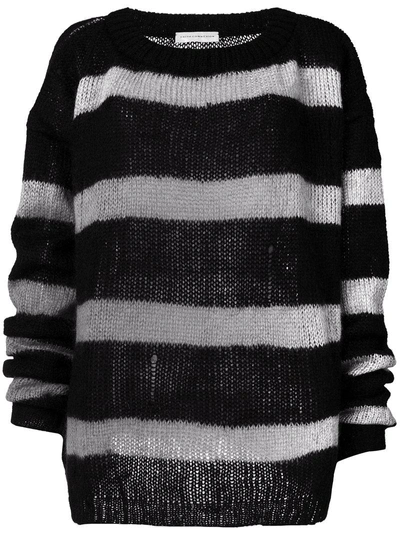 Faith Connexion Long Sleeve Sweater - Black