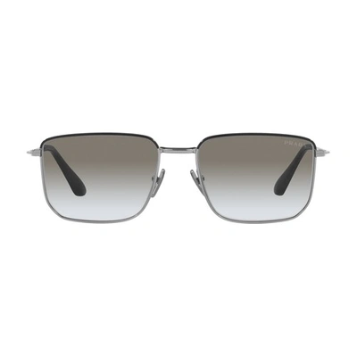 Prada Man Sunglasses Pr 52ys In Grey Gradient