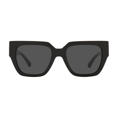 Versace Dark Grey Square Ladies Sunglasses Ve4409 Gb1/87 53