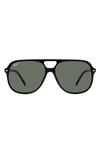 Ray Ban Bill Black Aviator-style Sunglasses