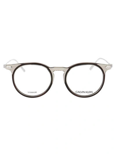 Calvin Klein Ck18705 Glasses In 278 Crystal