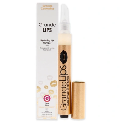 Grande Cosmetics Grande Lips Hydrating Lip Plumper - Clear Gloss By  For Women - 0.08 oz Lip Gloss In Purple