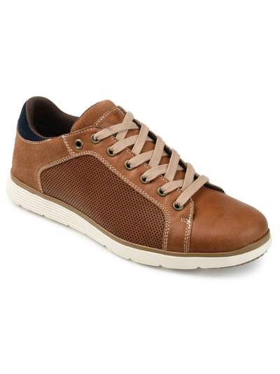 Territory Ramble Casual Leather Sneaker In Brown
