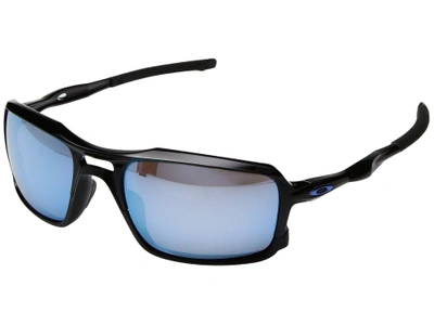 Oakley Triggerman In Polished Black/prizm Deep Water Polarized | ModeSens