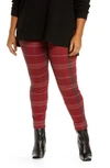 Sanctuary Runway Plaid Leggings In Kingsley