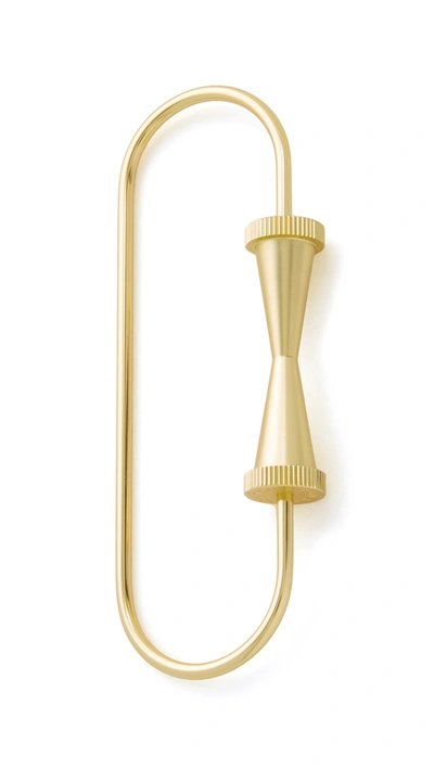Tom Dixon Cog Key Ring Loop In Brass | ModeSens