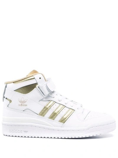 Adidas Originals Adidas Women's Originals Forum Mid Casual Sneakers From Finish Line In White