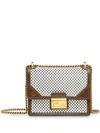 Fendi Small Kan U Shoulder Bag In White