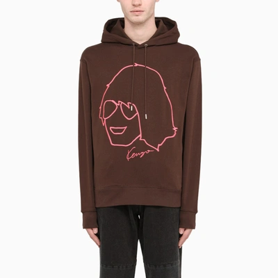 Kenzo Brown Hoodie