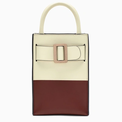 Boyy Cream/brown Bobby Tourist Small Bag In Multicolor