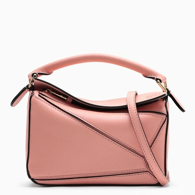 Loewe Pink Puzzle Mini Shoulder Bag