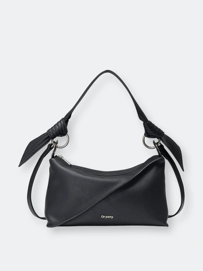 Oryany Selena Zip Leather Tote Bag In Black