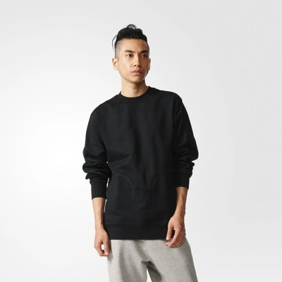 Gezicht omhoog Overname Universiteit Adidas Originals Xbyo Crew Sweatshirt In Black | ModeSens
