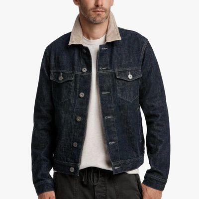 James Perse Raw Denim Jean Jacket In Indigo   ModeSens