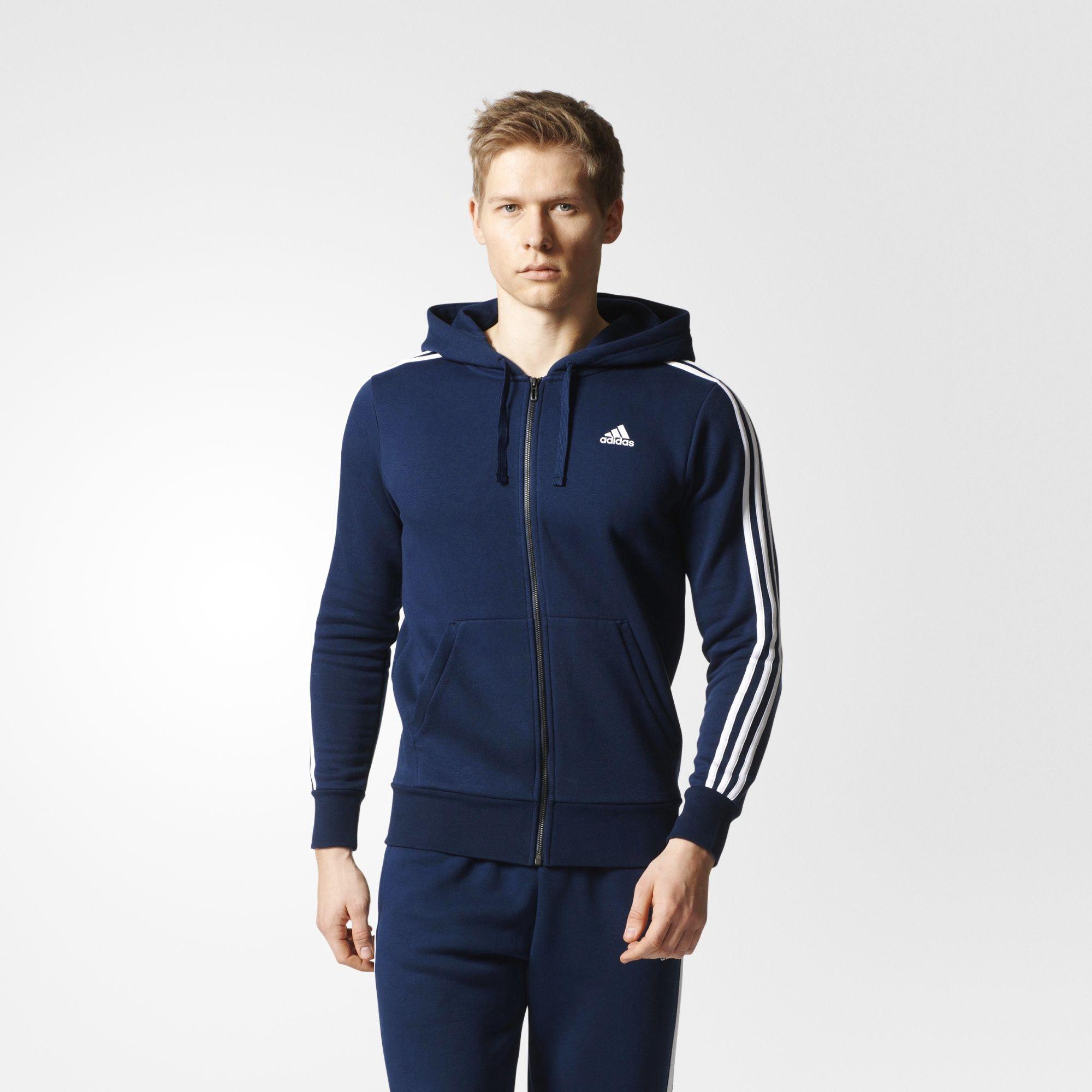 adidas navy blue hoodie