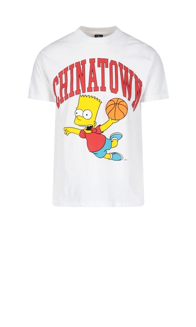 Chinatown Market X The Simpsons 'air Bart Arc' T-shirt In White