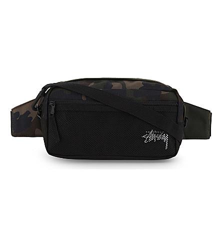 Stussy Stock Camouflage Side Bag In Woodland Camo | ModeSens