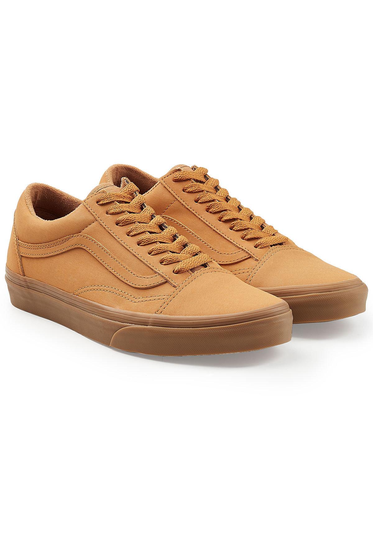 vans old skool femme camel