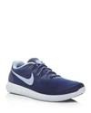 Nike Men's Free Rn 2017 Lace Up Sneakers In Blue