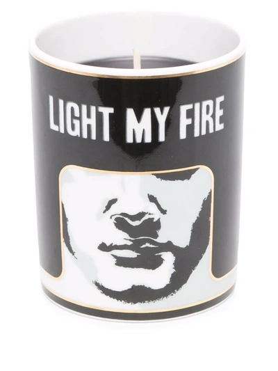 Ginori 1735 Favorito Black Stone Candle