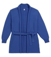 The Row Kids' Little Girl's & Girl's Huey Cashmere Cardigan In Klein Blue
