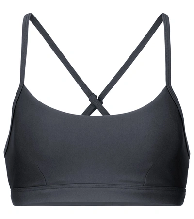 Alo Yoga Airlift Intrigue Sports Bra In Black