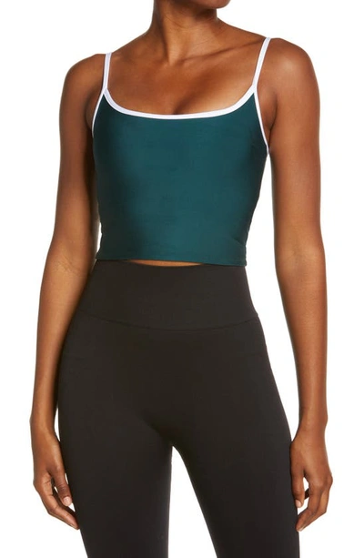 Eleven By Venus Williams Rollers Venus Crop Tennis Camisole In Deep Opal