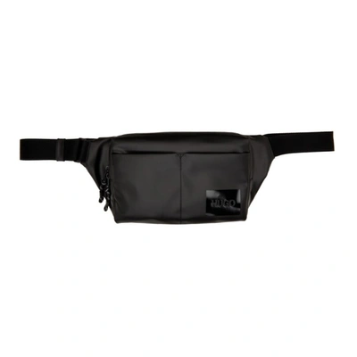 Hugo Canvas Quantum Belt Bag In 1 Black