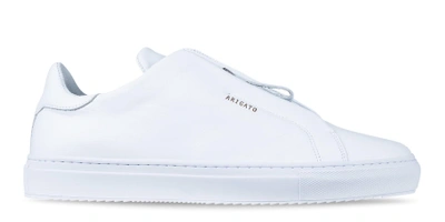 Axel Arigato Clean 90 Zip Sneaker - White Leather | ModeSens