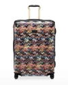 Tumi Short Trip Expandable 4-wheel Packing Case In Snake Zigzag