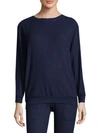 Joie Jennina Drop Shoulder Sweater In Peacoat