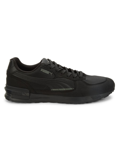 Puma Men's Graviton Low-top Sneakers In Black- Black-dark Shadow