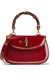 Gucci Bamboo Classic Handbag In Red