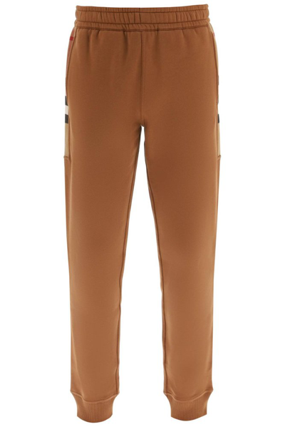 Burberry Stephan Cotton-blend Sweatpants In Multi-colored
