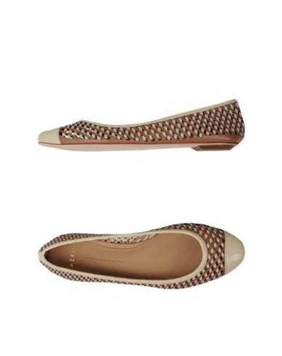 Aerin Ballet Flats In Sand