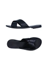 Álvaro González Sandals In Black