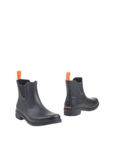 Swims Ankle Boots In Black