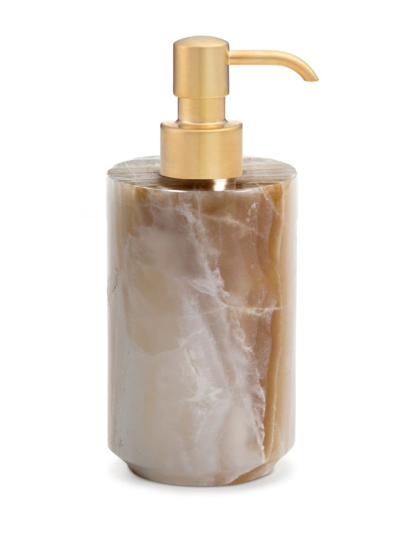 Labrazel Ambarino Pump Dispenser In Ivory/butterscotch